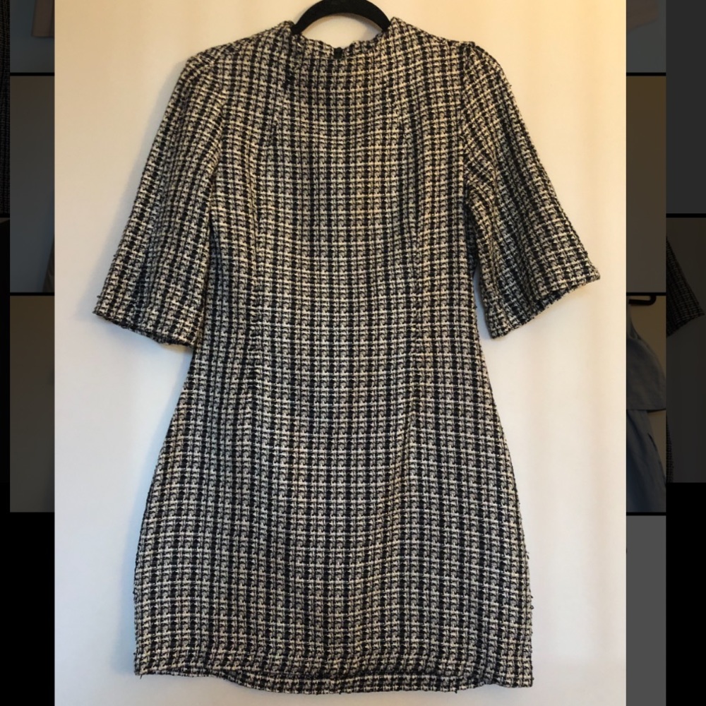 Zara tweed dress